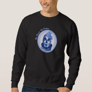The Wizard of Oz Tin man Not Heart All Hollow Port Sweatshirt
