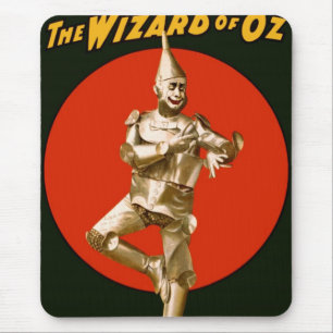 The Wizard of Oz Tin Man Vintage Poster 1903 Mouse Mat