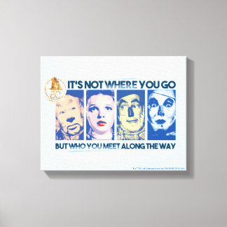 The Wizard Of Oz™ | Who You Meet Along The Way Canvas Print