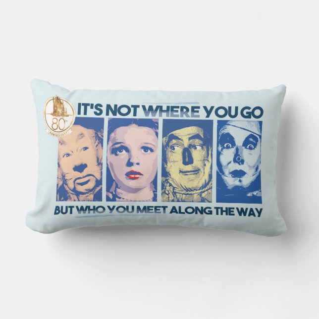The Wizard Of Oz™ | Who You Meet Along The Way Lumbar Cushion (Front)