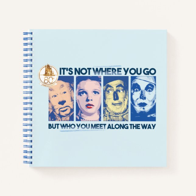The Wizard Of Oz™ | Who You Meet Along The Way Notebook (Front)