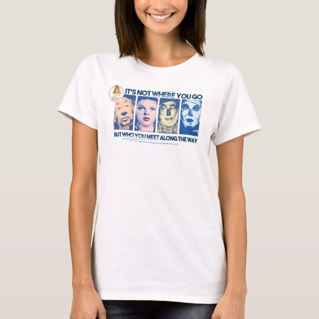 The Wizard Of Oz™ | Who You Meet Along The Way T-Shirt (Front)