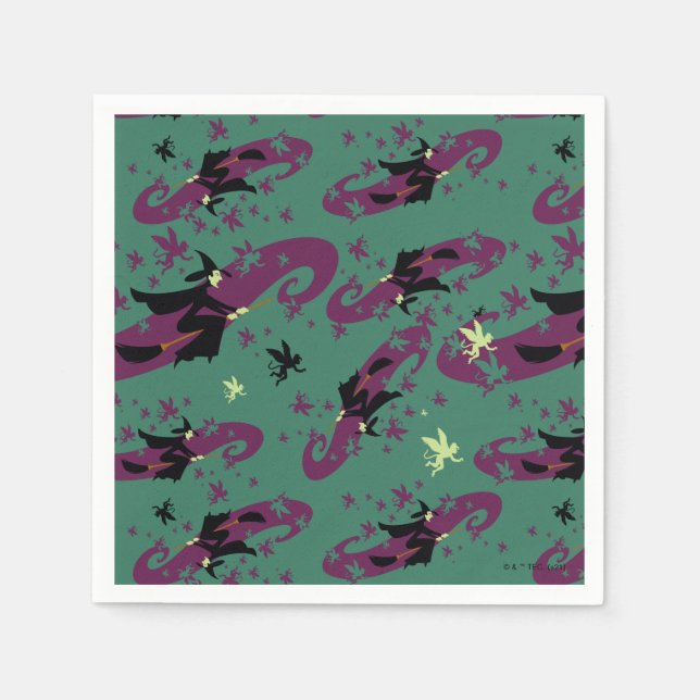 The Wizard Of Oz™ | Wicked Witch™ Pattern Napkin (Front)