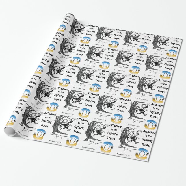 The Wizard of OZ Wrapping Paper (Unrolled)