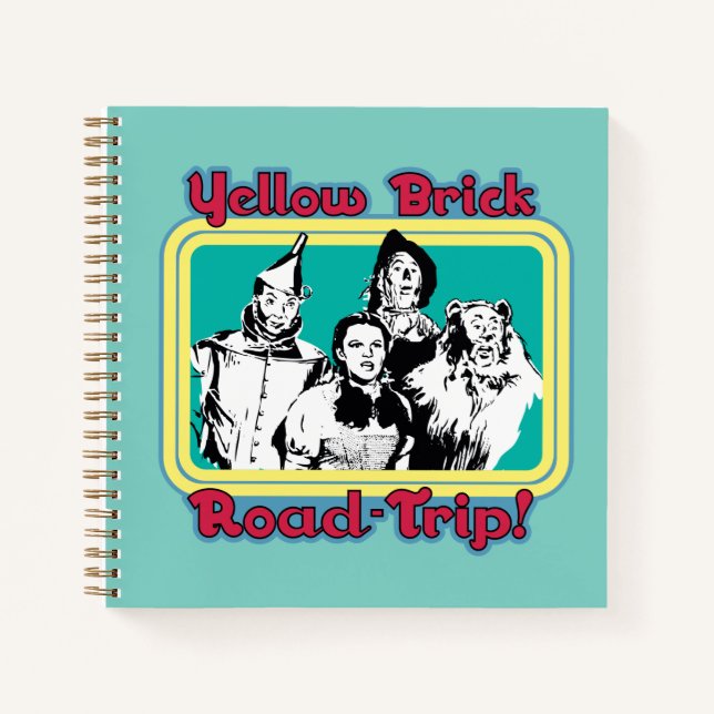 The Wizard Of Oz™ | Yellow Brick Road-Trip! Notebook (Front)