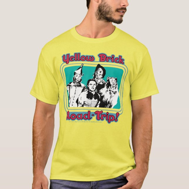 The Wizard Of Oz™ | Yellow Brick Road-Trip! T-Shirt (Front)