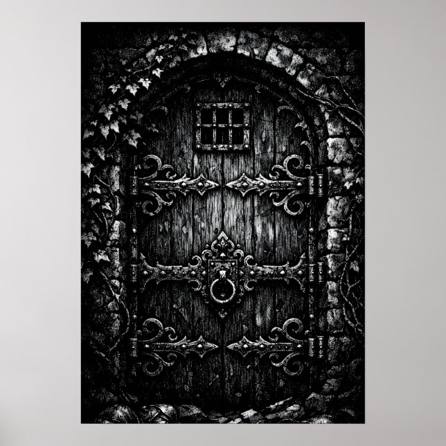 The Wizard’s Door — by BurnsInHell Poster (Front)