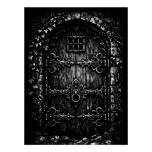 The Wizard’s Door — by BurnsInHell Poster