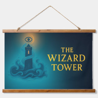 The Wizard Tower Wall Banner Hanging Tapestry