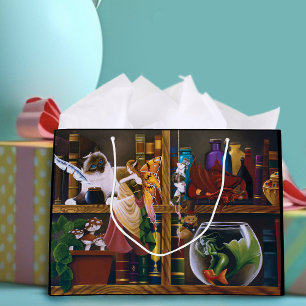 The Wizards Fantasy Library Large Gift Bag