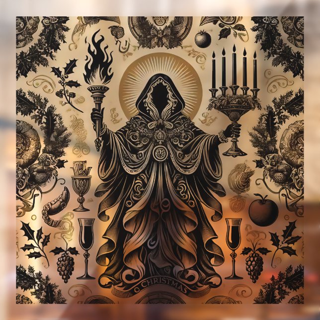 The Woe of Christmas Present Window Cling (Sheet 2)