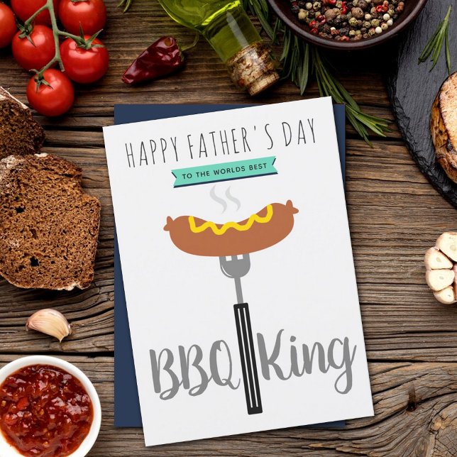 The Wolds Best BBQ King Father's Day (Creator Uploaded)