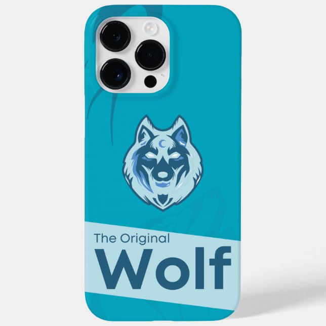 The wolf Apple iPhone 13 Pro case (Back)