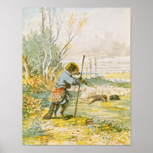 The Wolf as a Shepherd Poster