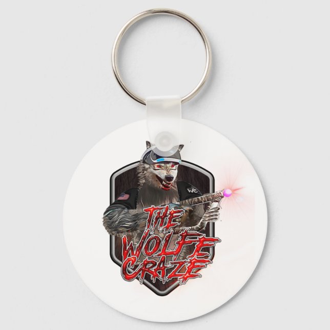 The Wolf Craze Key Ring (Front)