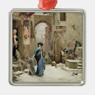 The Wolf of Gubbio, 1877 Metal Tree Decoration