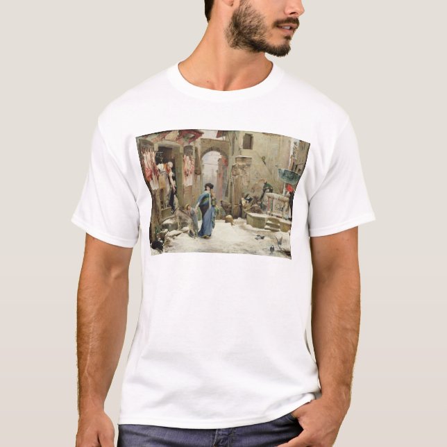 The Wolf of Gubbio, 1877 T-Shirt (Front)