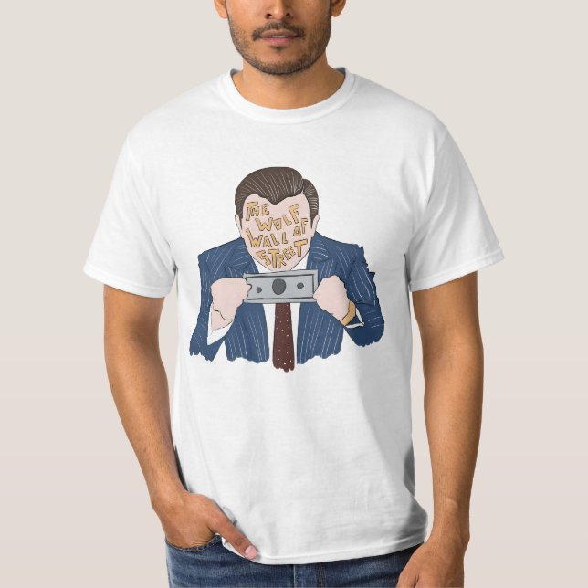 " The Wolf of Wall Street fanart" T-Shirt (Front)