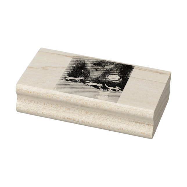 The Wolf Pack Rubber Stamp (Stamp)