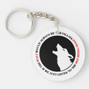 The wolf would always be the villain key ring