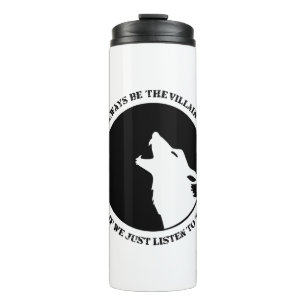 The wolf would always be the villain thermal tumbler