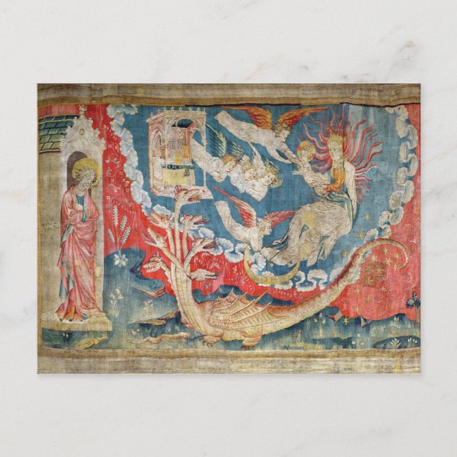 The Woman About to Give Birth and the Great Postcard (Front)