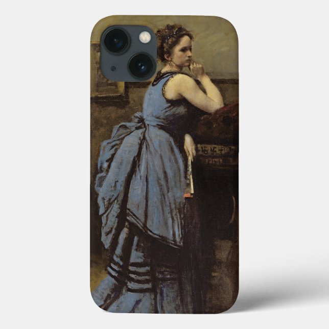 The Woman in Blue, 1874 Case-Mate iPhone Case (Back)