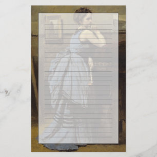 The Woman in Blue, 1874 Stationery