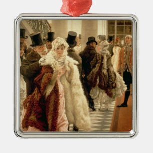 The Woman of Fashion , 1883-5 Metal Tree Decoration