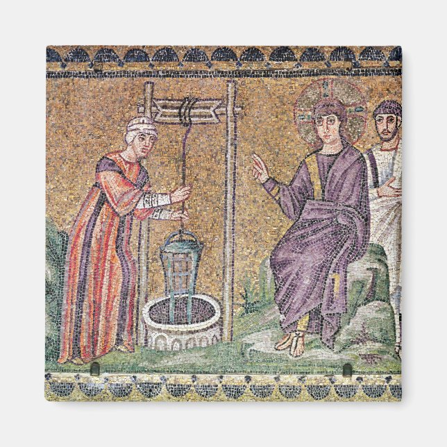 The Woman of Samaria at the Well Magnet (Front)