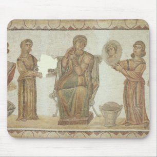 The Woman of Sidi Ghrib at her Toilet Mouse Mat