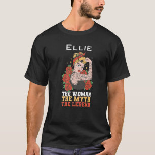The woman the myth the legend Ellie Premium T-Shirt