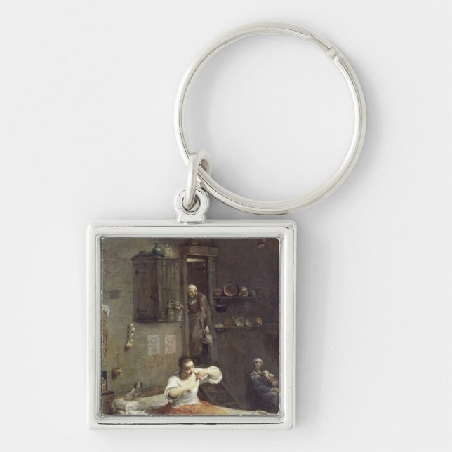 The Woman with the Flea Key Ring (Front)