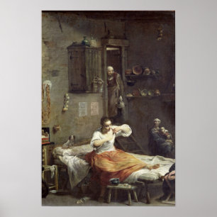 The Woman with the Flea Poster