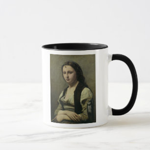 The Woman with the Pearl, c.1842 Mug