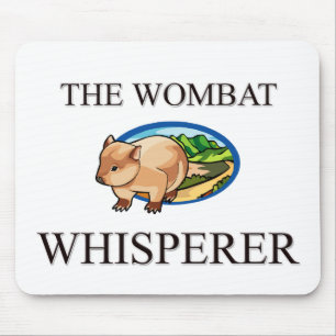 The Wombat Whisperer Mouse Mat