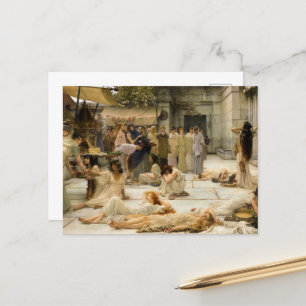 The Women of Amphissa by Lawrence Alma-Tadema Holiday Postcard