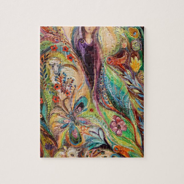 The Women Of Tanakh Story Of Rachel Jigsaw Puzzle (Vertical)