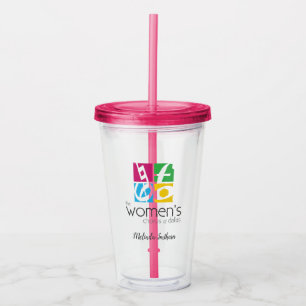 The Women's Chorus of Dallas Logo Acrylic Tumbler