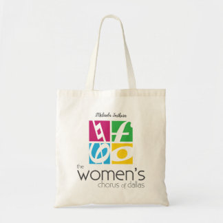 The Women's Chorus of Dallas Logo Tote Bag