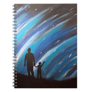 The Wonder of Fatherhood Spiral Notebook