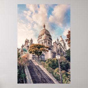 The wonder of Montmartre Poster