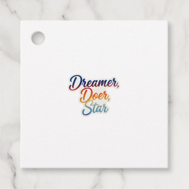 The Wonder Years Favour Tags (Front)