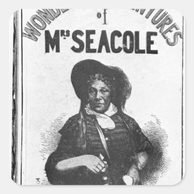 The Wonderful Adventures of Mrs Seacole' Square Sticker (Front)