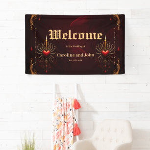 The wonderful beautiful art of gothic elegance. banner