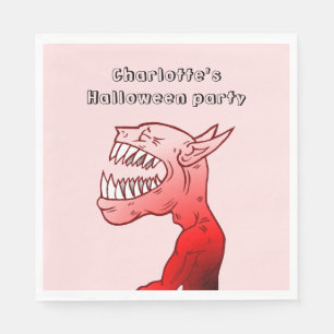 The Wonderful Halloween Ghoul Napkin