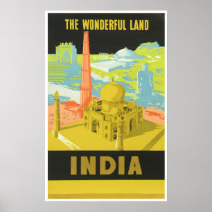 The Wonderful Land: India Poster