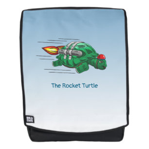 The Wonderful Rocket Turtle's Jetpack Ride Backpack