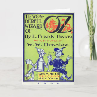 The Wonderful Wizard of Oz -- 1900 Card
