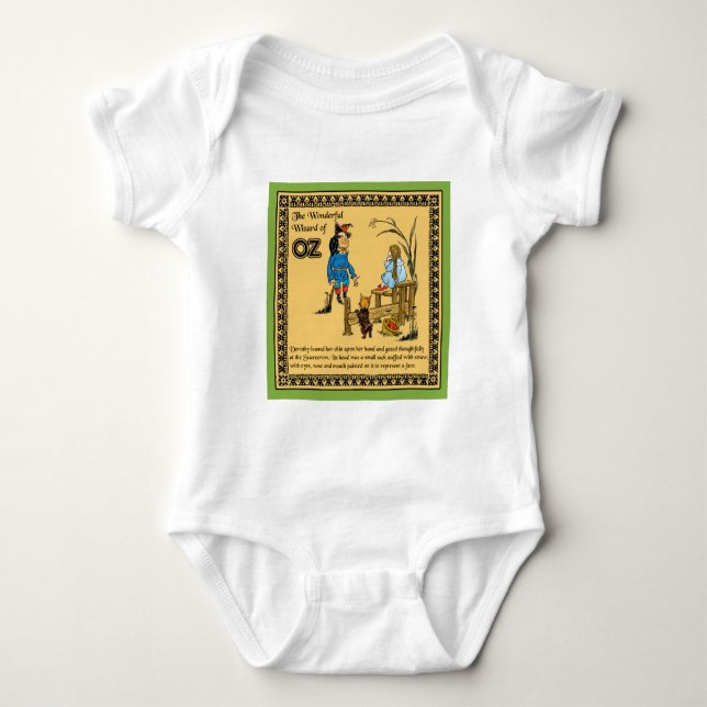 The Wonderful Wizard of Oz Baby Bodysuit (Front)